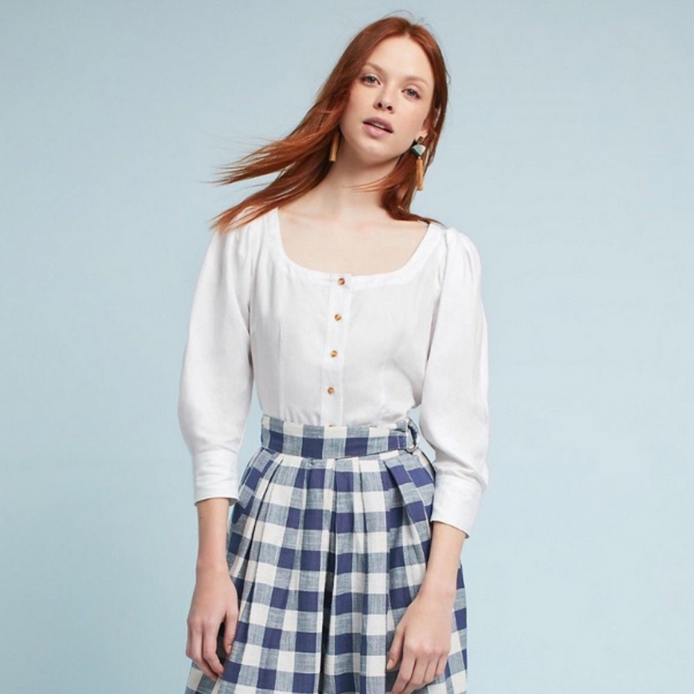New Anthropologie Maeve 'Sloange' Sz 0 Blouse